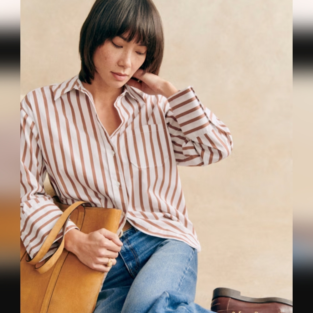SEZANE Cotton Shirt